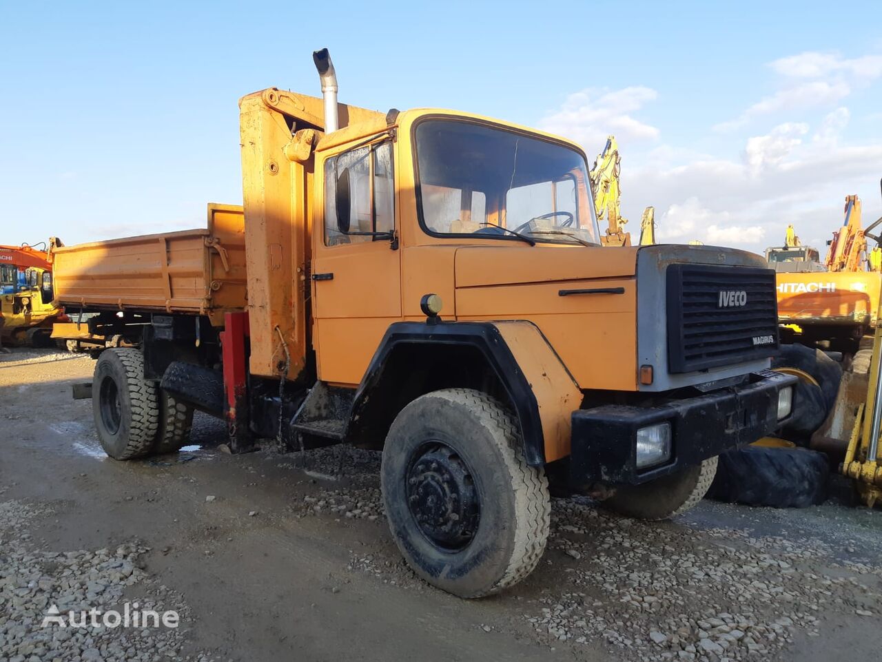 Camion Ribaltabile Iveco Magirus In Vendita Romania Bihor Kj