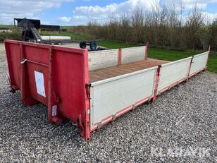 cassone ribaltabile Containerlad 6 meter med aluminiumssider