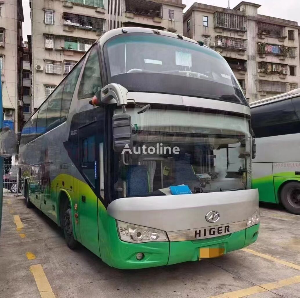 autobus a due piani Higer Higer passenger bus 53 seats with Toilet room and Yutong 51 seat