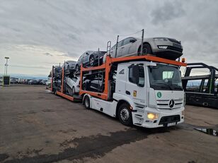 camion bisarca Mercedes-Benz Actros 1843 + rimorchio bisarca