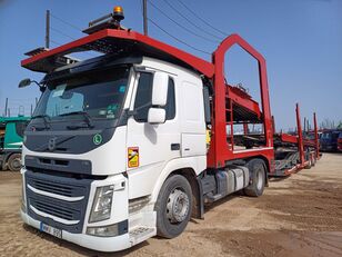 camion bisarca Volvo FM +LOHR EUROLOHR + rimorchio bisarca