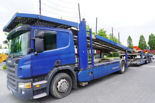 camion bisarca SCANIA Set Autotransporter P380 / Kassbohrer