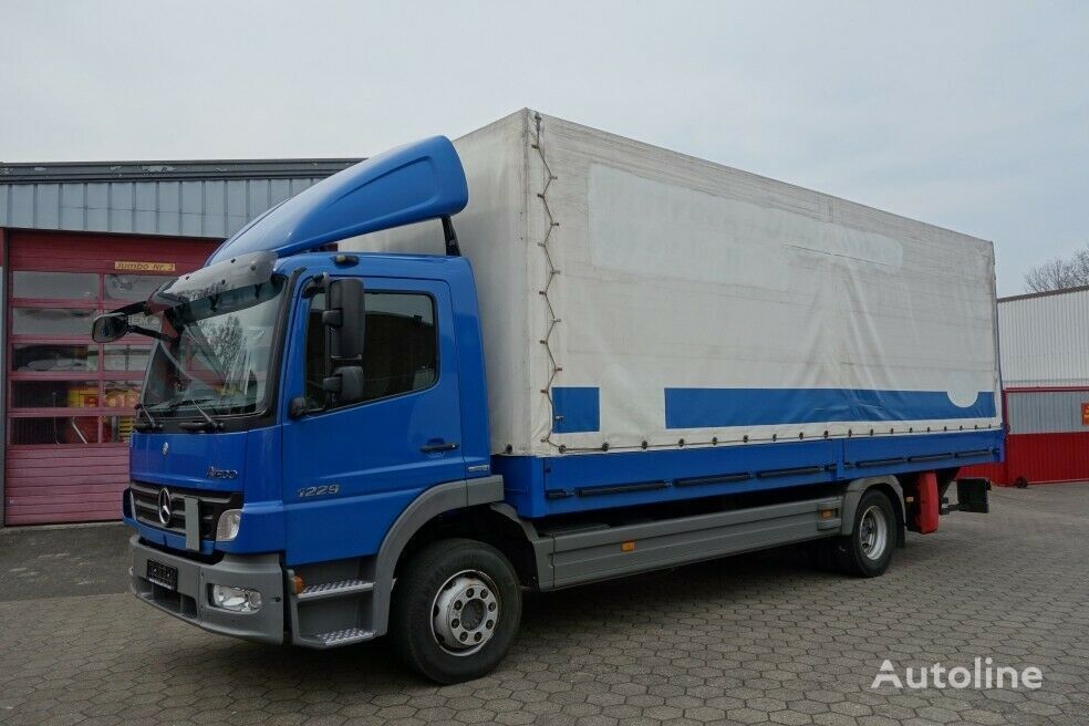 camion centinato MERCEDES-BENZ 1229 L  P+P+HF
