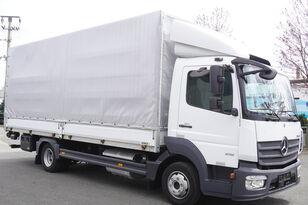 camion centinato Mercedes-Benz Atego 818 E6 Sideboard-Tilt 15 pallets / Tail lift