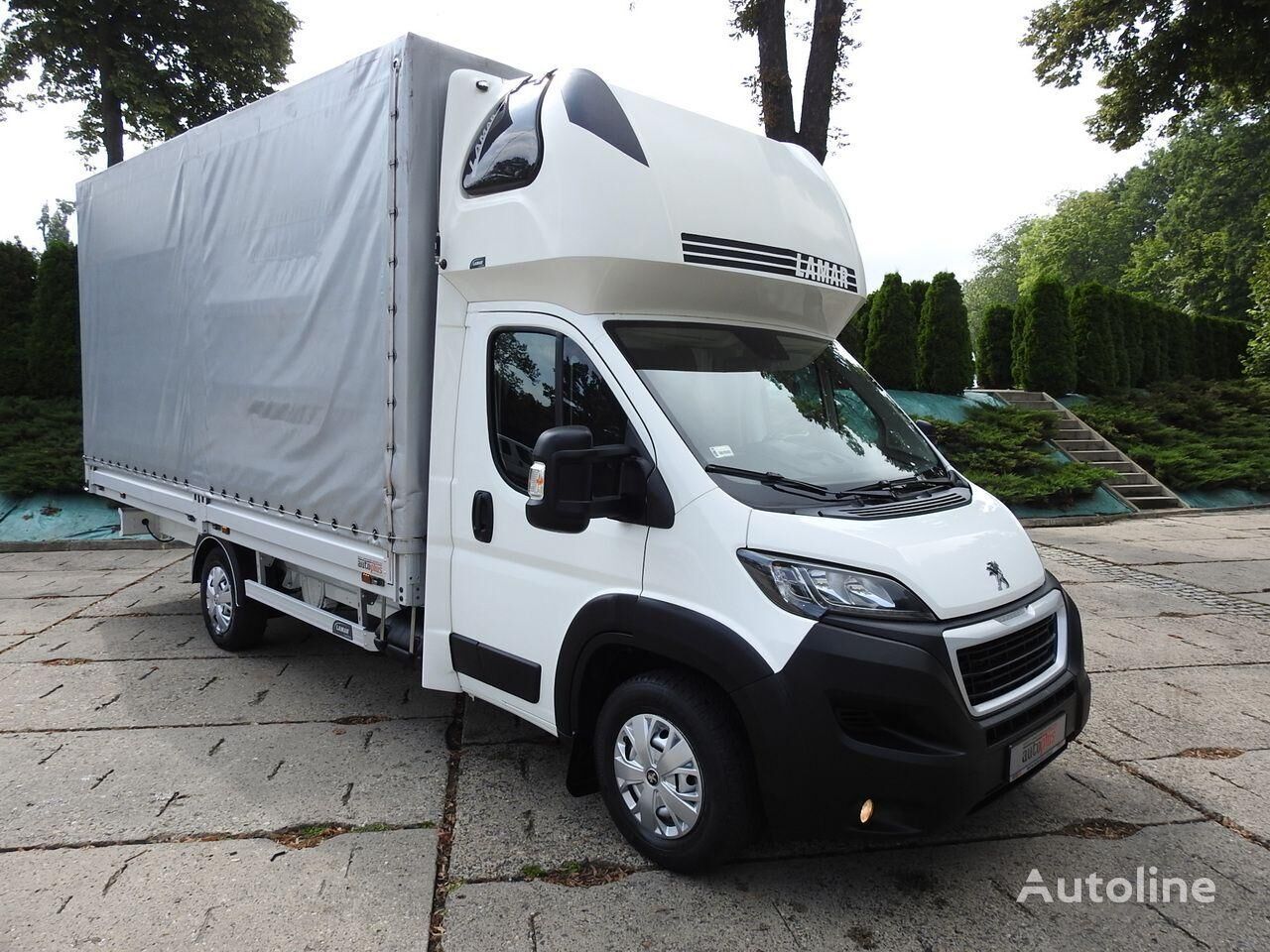 camion centinato Peugeot BOXER P+P