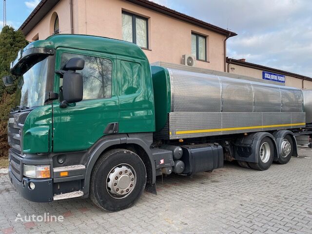 camion cisterna per latte Scania P 380