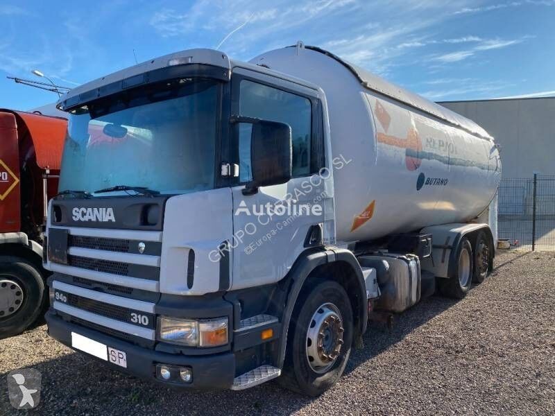 camion cisterna per trasporto gas Scania