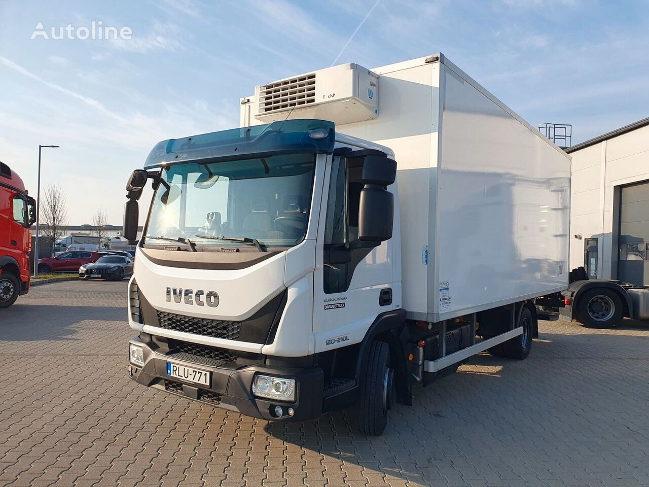 camion frigo IVECO 120 E 210 ThermoKing V-600 +Tail lift Max