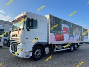 camion furgone DAF XF95.480 6x2 Koffer 8m mit LBW