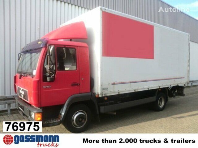 camion furgone MAN L35 10.163 4x2 eFH./NSW/Radio/Dachspoiler