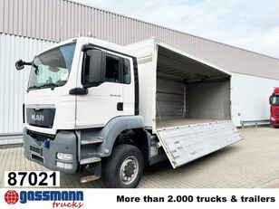 camion furgone MAN TGS 18.320 4X4 BL, Getränkekoffer, LBW MBB, 2x