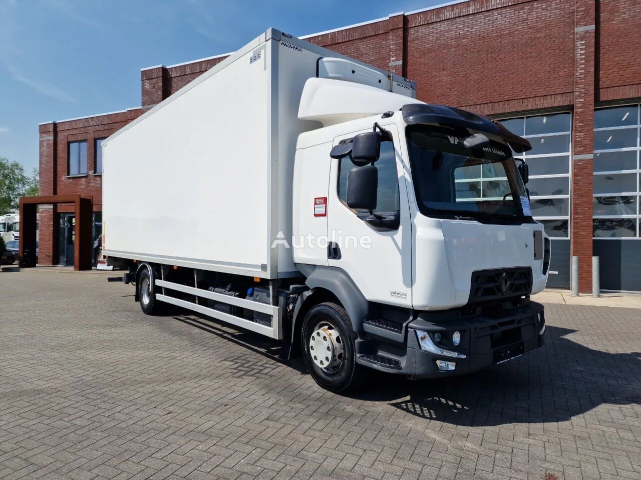camion furgone Renault D16 .250 4x2 - Box with sidedoors - Zepro loadlift - Euro 6 - Au
