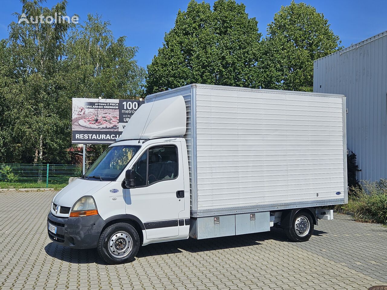 camion furgone Renault Master 140 DCI Kontener 4.20 M Stan* BDB *