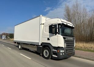 camion furgone Scania G360 euro 6 KONTENER PODGRZEWANY -Drzwi Boczne