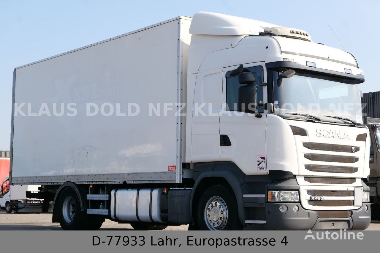 camion furgone Scania R490
