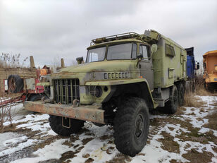 camion furgone Ural 375 box truck