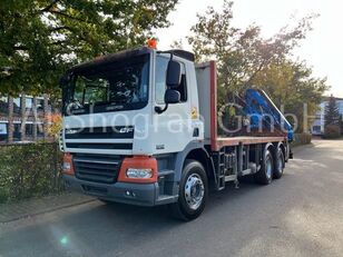 camion pianale DAF CF 85.360 6X4 Mit Kran Terex 190.2E/Funk