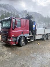 camion pianale DAF CF85.460 *6x2 *crane PM30 *PLATFORM 7m *MANUAL