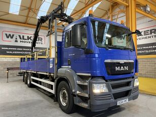 camion pianale MAN TGS 26.360, 6X2 26 TONNE DRAWBAR SPEC BRICK GRAB – 2014 – DG64 V