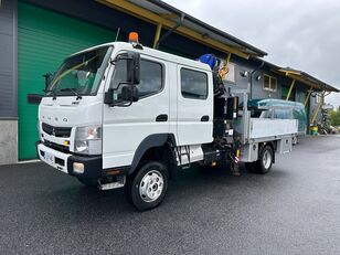 camion pianale Mitsubishi Fuso Canter mit Kran