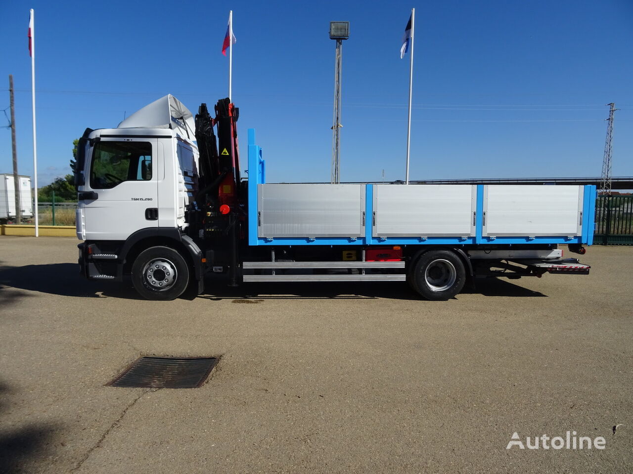 camion pianale Scania P 360