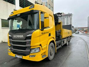 camion pianale Scania P410 6x2