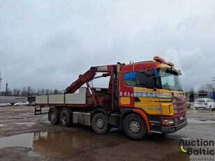 camion pianale Scania R 124 GB