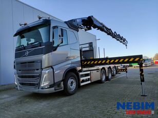 camion pianale Volvo FH500 8x4 Triple - HMF 5020K6 - Lease v.a. € 3.995,- nuovo