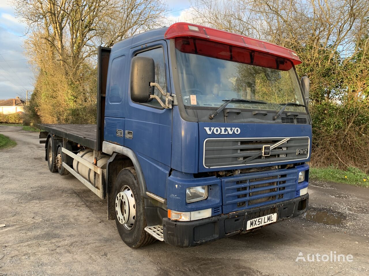camion pianale Volvo FM12 380