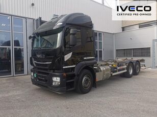 camion portacontainer IVECO AT260S46Y