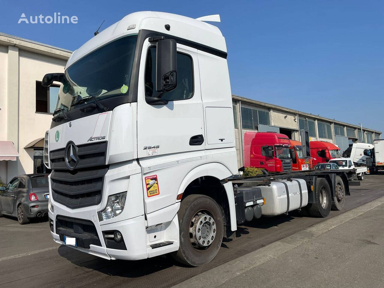 camion portacontainer Mercedes-Benz Actros 2545