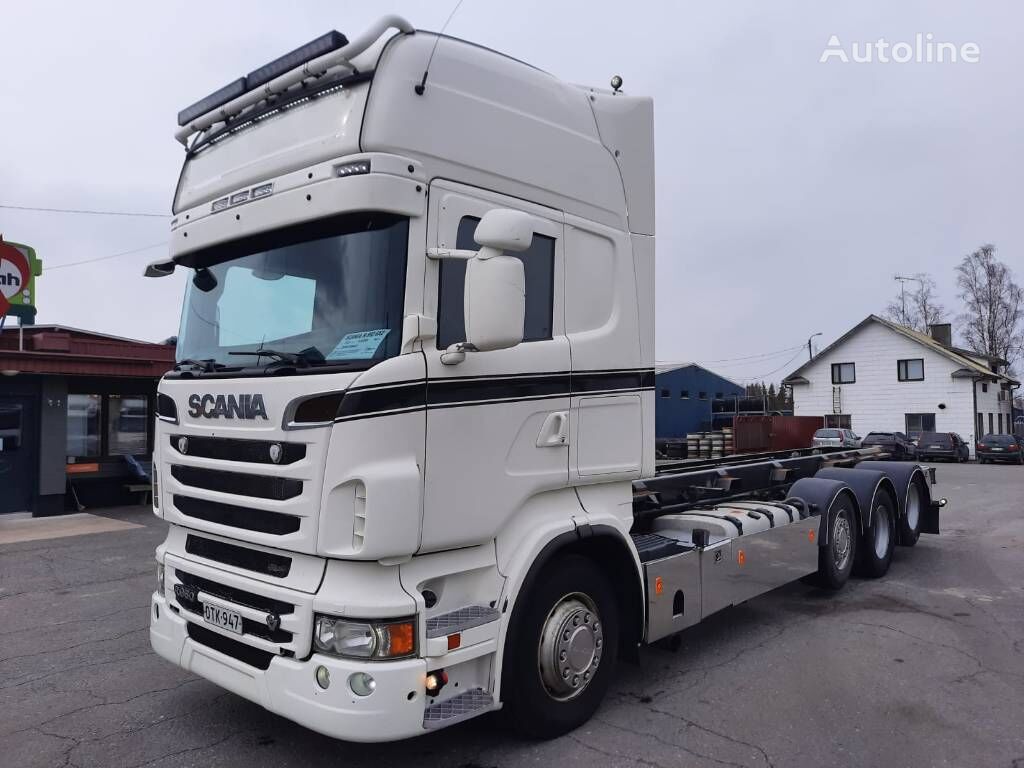 camion portacontainer Scania R 560