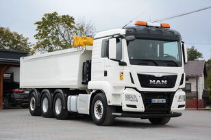 camion ribaltabile MAN TGS 35.440 / 2015 / 8x4 / Niska waga / Podnoszona, skrętna oś