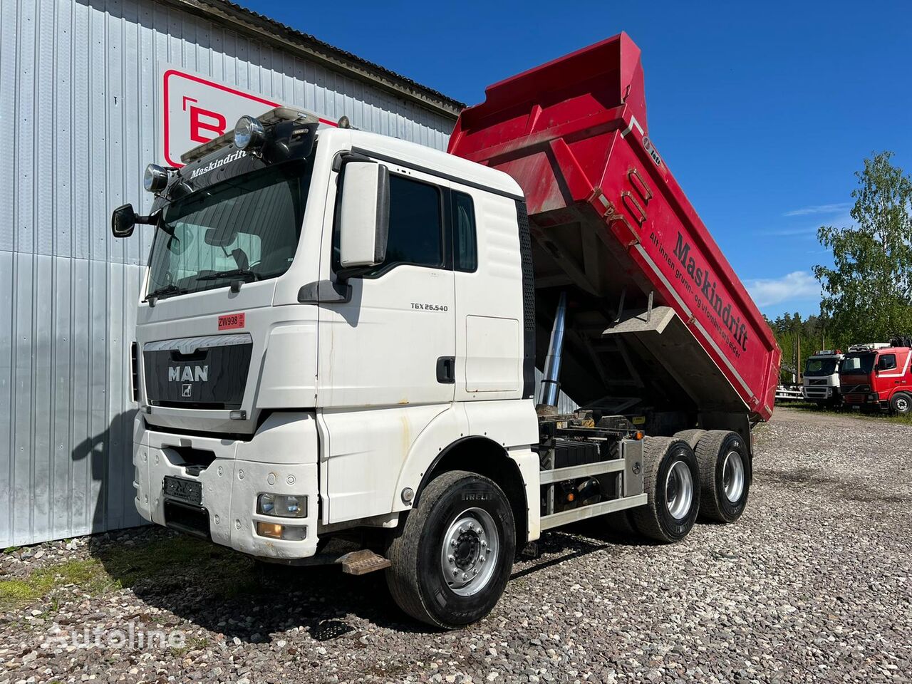 camion ribaltabile MAN TGX 26.540