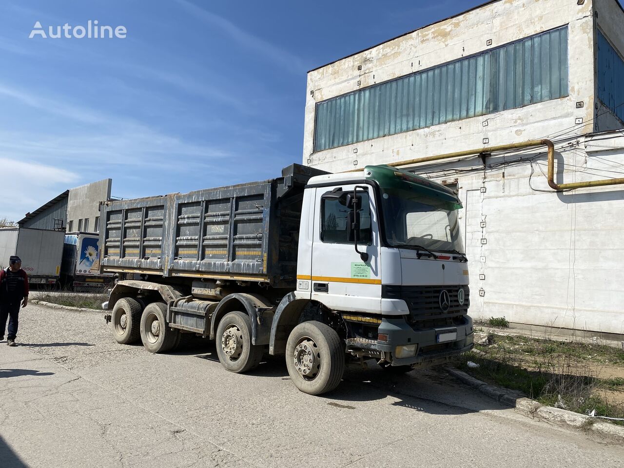 camion ribaltabile Mercedes-Benz ACTROS MP1