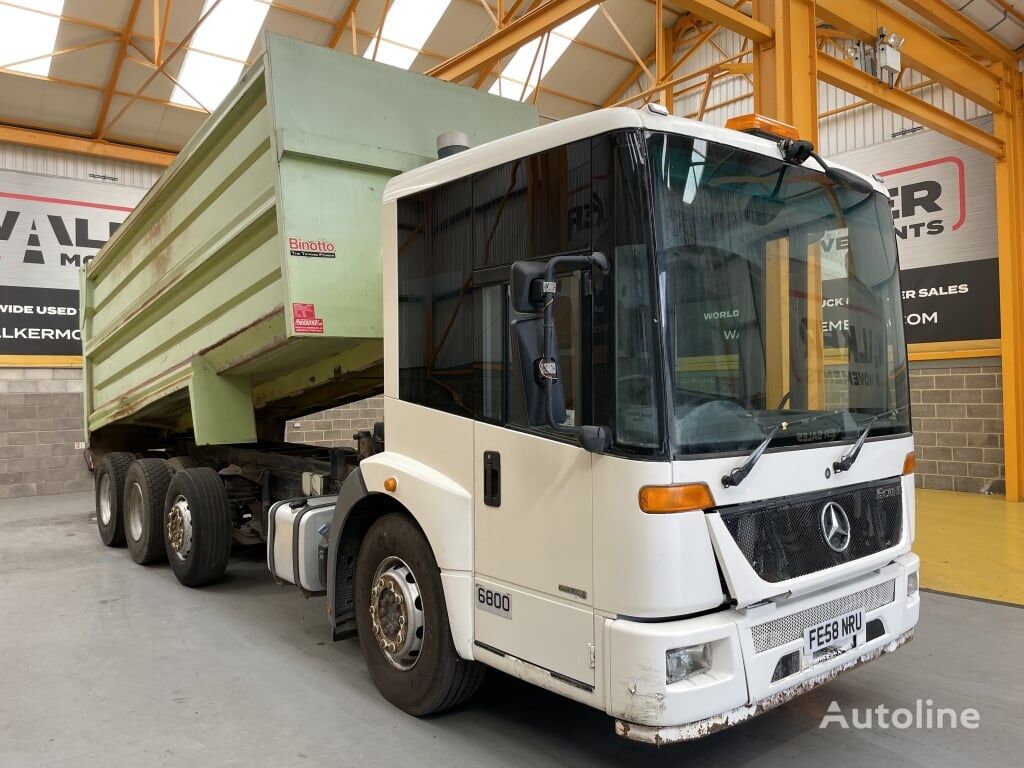 camion ribaltabile Mercedes-Benz ECONIC 8X4 STEEL TIPPER – 2008 – FE58 NRU