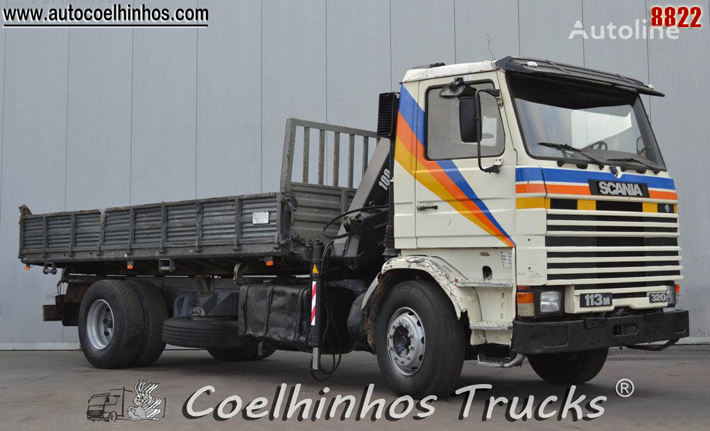 camion ribaltabile Scania 113H 320