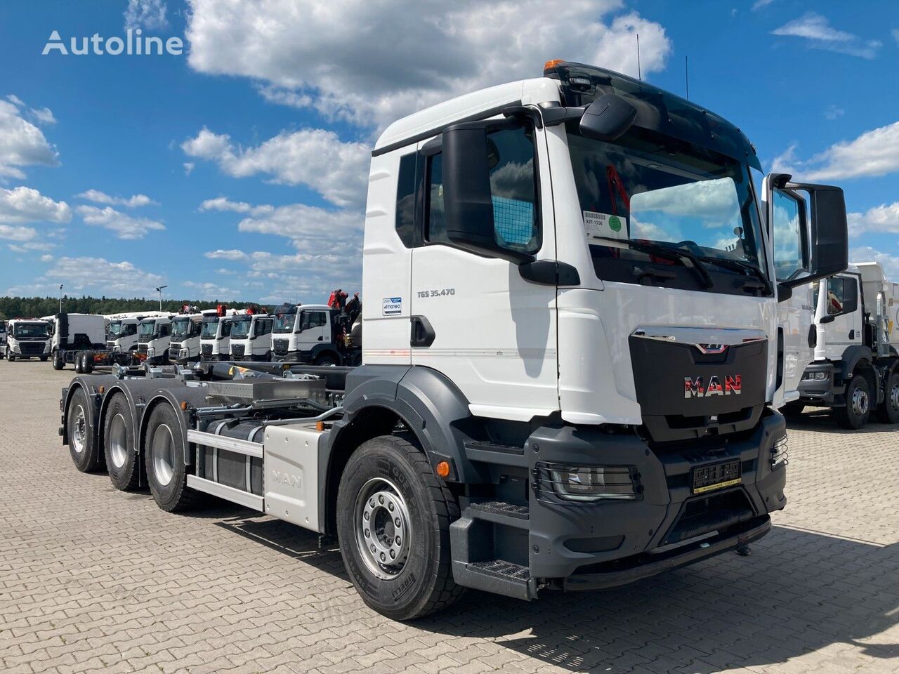 camion scarrabile MAN TGS 35.480 nuovo