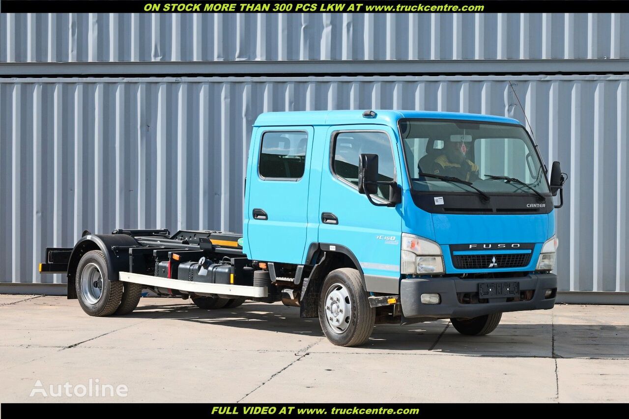 camion scarrabile Mitsubishi Fuso 7C15, EURO 5, DOUBLE CABIN, TECHNOCAR