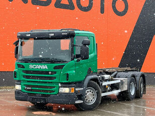 camion scarrabile Scania P 450 6x2*4 LIVAB AL26.54 26 ton / L=5400 mm