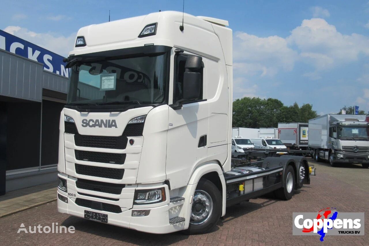camion telaio Scania S500 Chassis 6x2 Stuuras