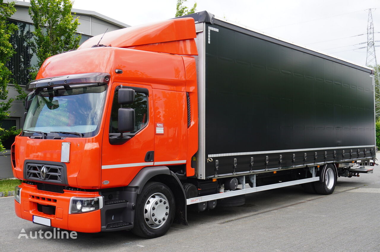 camion telonato Renault D 18 WIDE P4x2 320 Euro 6 GLOB / 23 pallets / 78 thousand km!