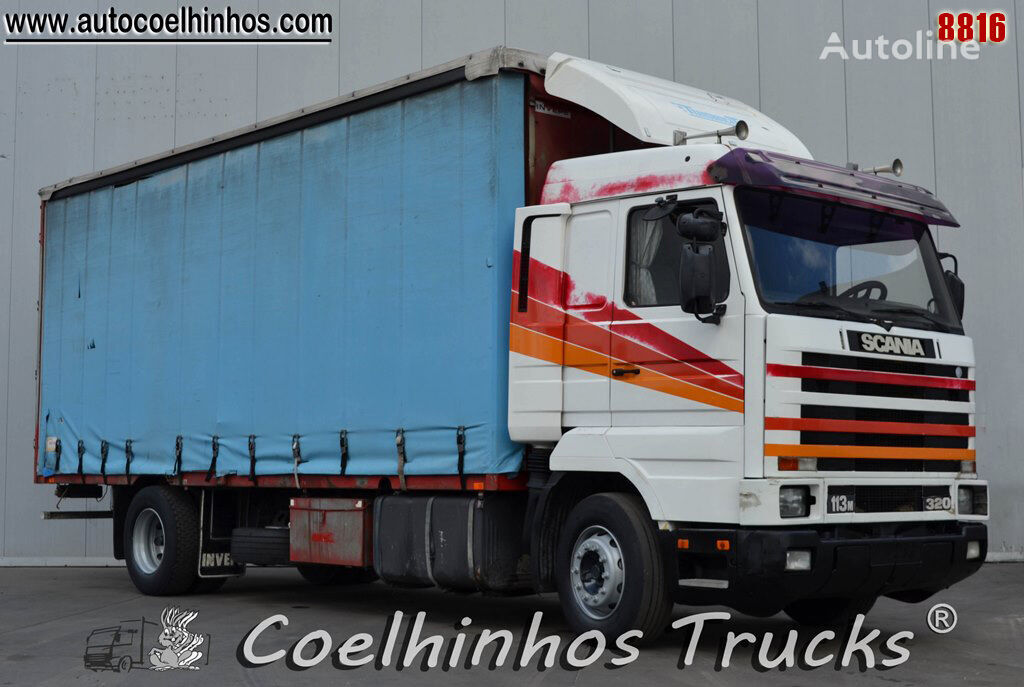 camion telonato Scania 113M