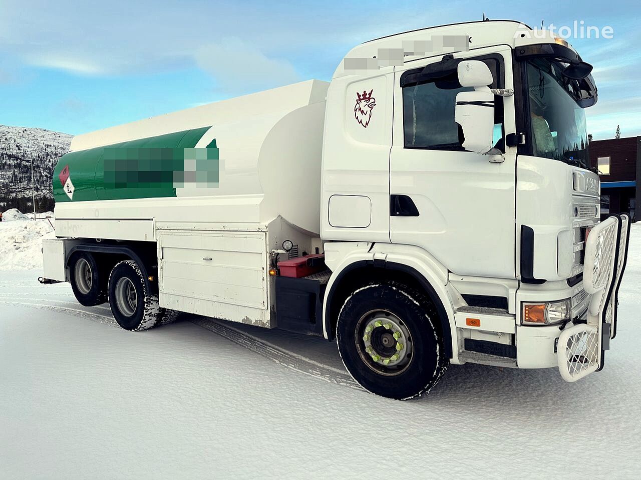camion trasporto carburante Scania R164 *6x2 *RETARDER *17m3 TANK