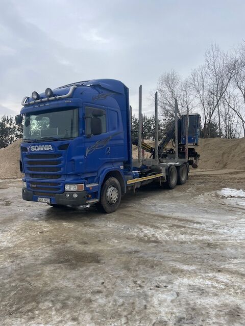 camion trasporto legname Scania R 480