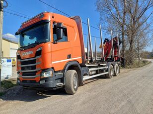 camion trasporto legname Scania R450