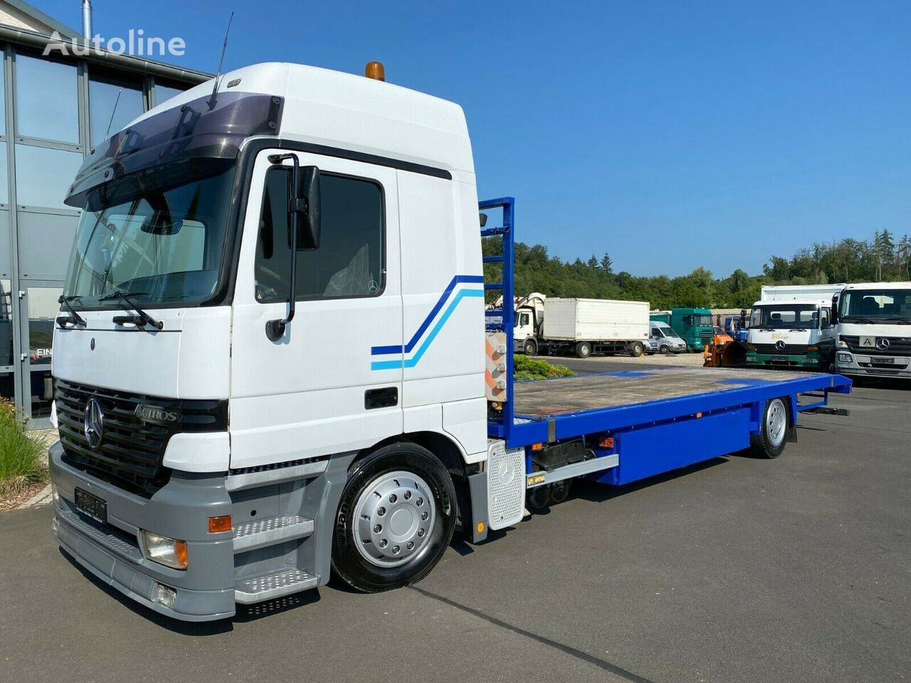 carro attrezzi Mercedes-Benz Actros 1831 4x2 hydr Seilwinde, 462500 km