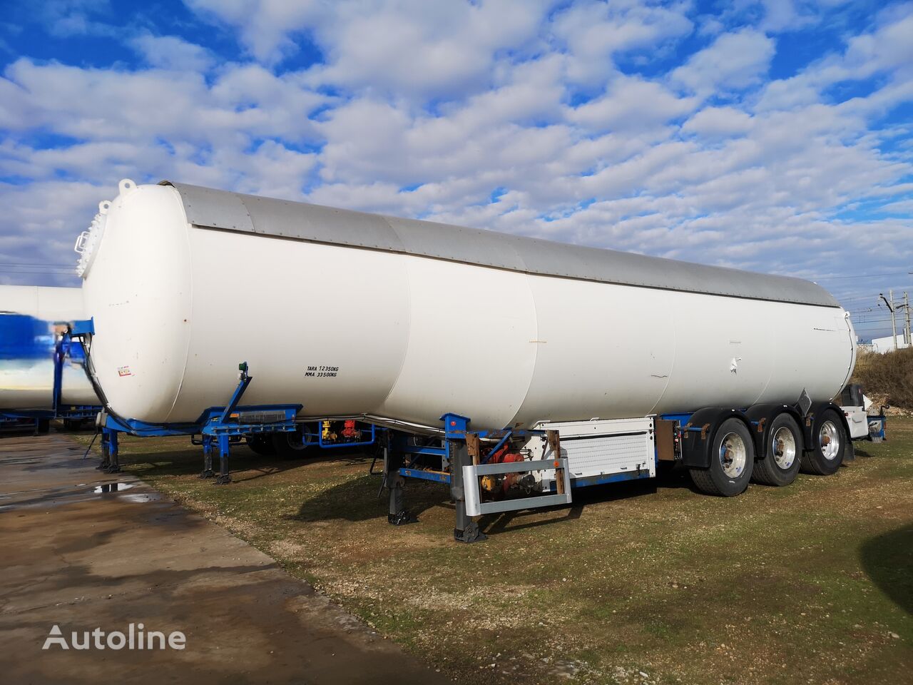 cisterna per gas Tank LPG SEMI-TRAILER 47.000 L - 17/25 BAR - METER/PUMP/HOSE GPL GAS
