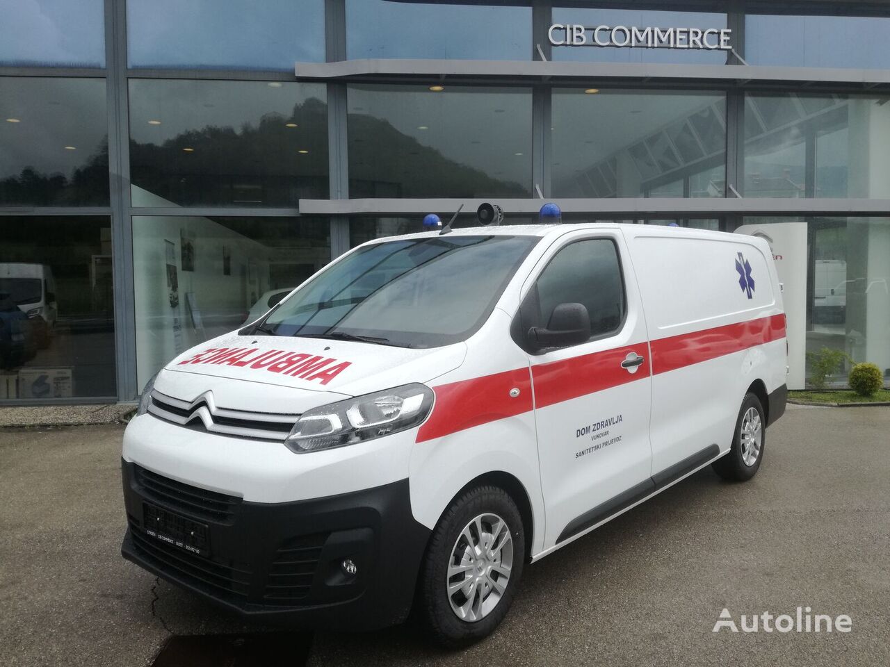 ambulanza Citroen JUMPY XL 2.0 BLUE HDI nuova