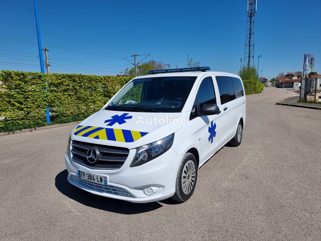 ambulanza Mercedes-Benz VITO L1H1 136 CV - 200 000 km - 2021
